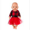 Doll Clothes Born Baby Fit 18 inch 40-43cm Unicorn Alpaca cactus dress Doll Accessories Clothes For Baby Festival Birthday Gift
