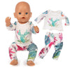 Doll Clothes Born Baby Fit 18 inch 40-43cm Unicorn Alpaca cactus dress Doll Accessories Clothes For Baby Festival Birthday Gift