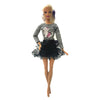 NK 2019 Newest Doll Dress Fashion Casual Wear Handmade Clothes  Outfits For Barbie Doll Accessories  Best DIY Toys For Doll  JJ