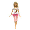 NK 2019 Newest Doll Dress Fashion Casual Wear Handmade Clothes  Outfits For Barbie Doll Accessories  Best DIY Toys For Doll  JJ