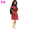 Handmade Wedding Dress Princess Evening Party Ball Long Gown Skirt Bridal Veil Clothes For Barbie Doll Accessories xMas DIY Toy
