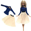 NK 2019 Newest Doll Dress Fashion Casual Wear Handmade Clothes  Outfits For Barbie Doll Accessories  Best DIY Toys For Doll  JJ